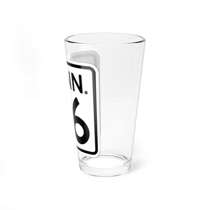 CT 76 1948 (Connecticut) (Road Sign) Pint Glass 16oz - Go Mug Yourself