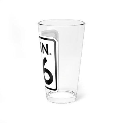 CT 86 1948 (Connecticut) (Road Sign) Pint Glass 16oz - Go Mug Yourself