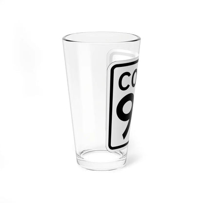 CT 95 1948 (Connecticut) (Road Sign) Pint Glass 16oz - Go Mug Yourself