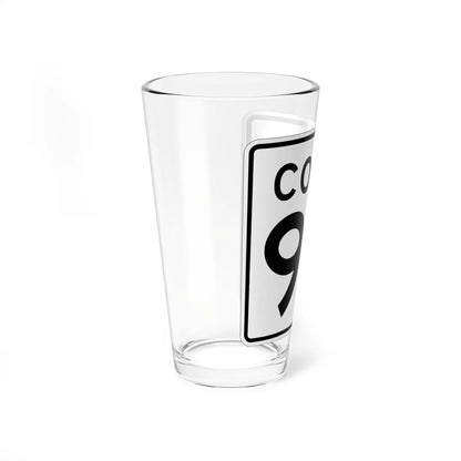 CT 95 1956 (Connecticut) (Road Sign) Pint Glass 16oz - Go Mug Yourself
