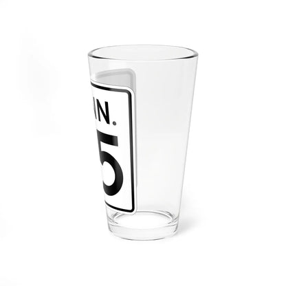 CT 95 1956 (Connecticut) (Road Sign) Pint Glass 16oz - Go Mug Yourself