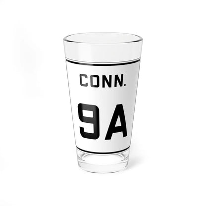 CT 9A 1926 (Connecticut) (Road Sign) Pint Glass 16oz 16oz - Go Mug Yourself
