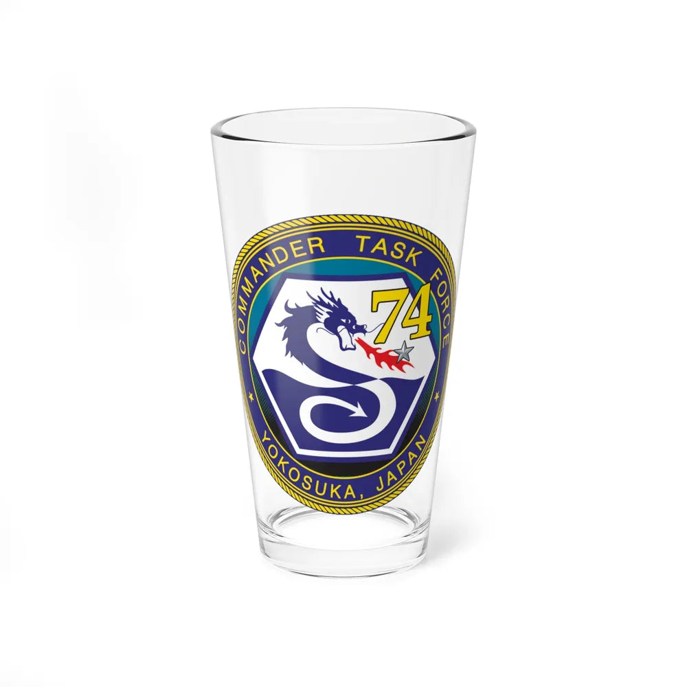 CTF 74 Yokosuka Japan Combined Task Force (U.S. Navy) Pint Glass 16oz-16oz-Go Mug Yourself