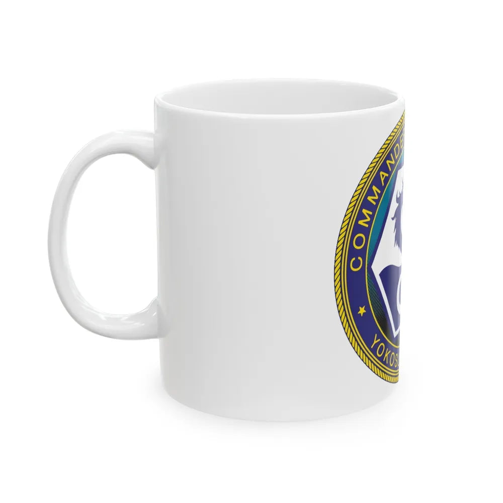 CTF 74 Yokosuka Japan Combined Task Force (U.S. Navy) White Coffee Mug-Go Mug Yourself