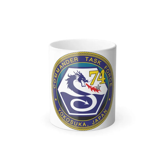 CTF 74 Yokosuka Japan Combined Task Force (U.S. Navy) Color Changing Mug 11oz Default Title 11oz - Go Mug Yourself