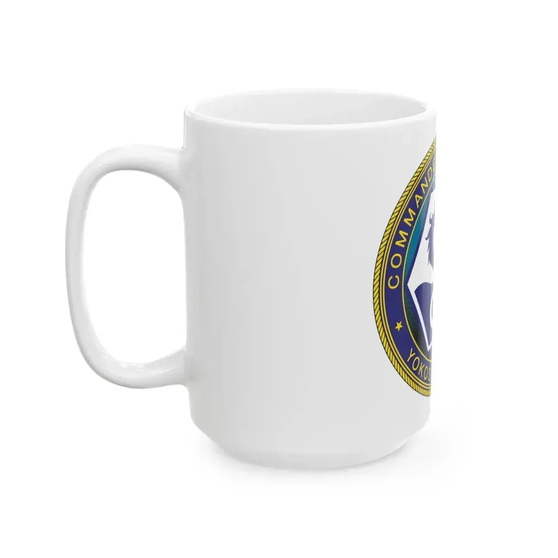 CTF 74 Yokosuka Japan Combined Task Force (U.S. Navy) White Coffee Mug - Go Mug Yourself