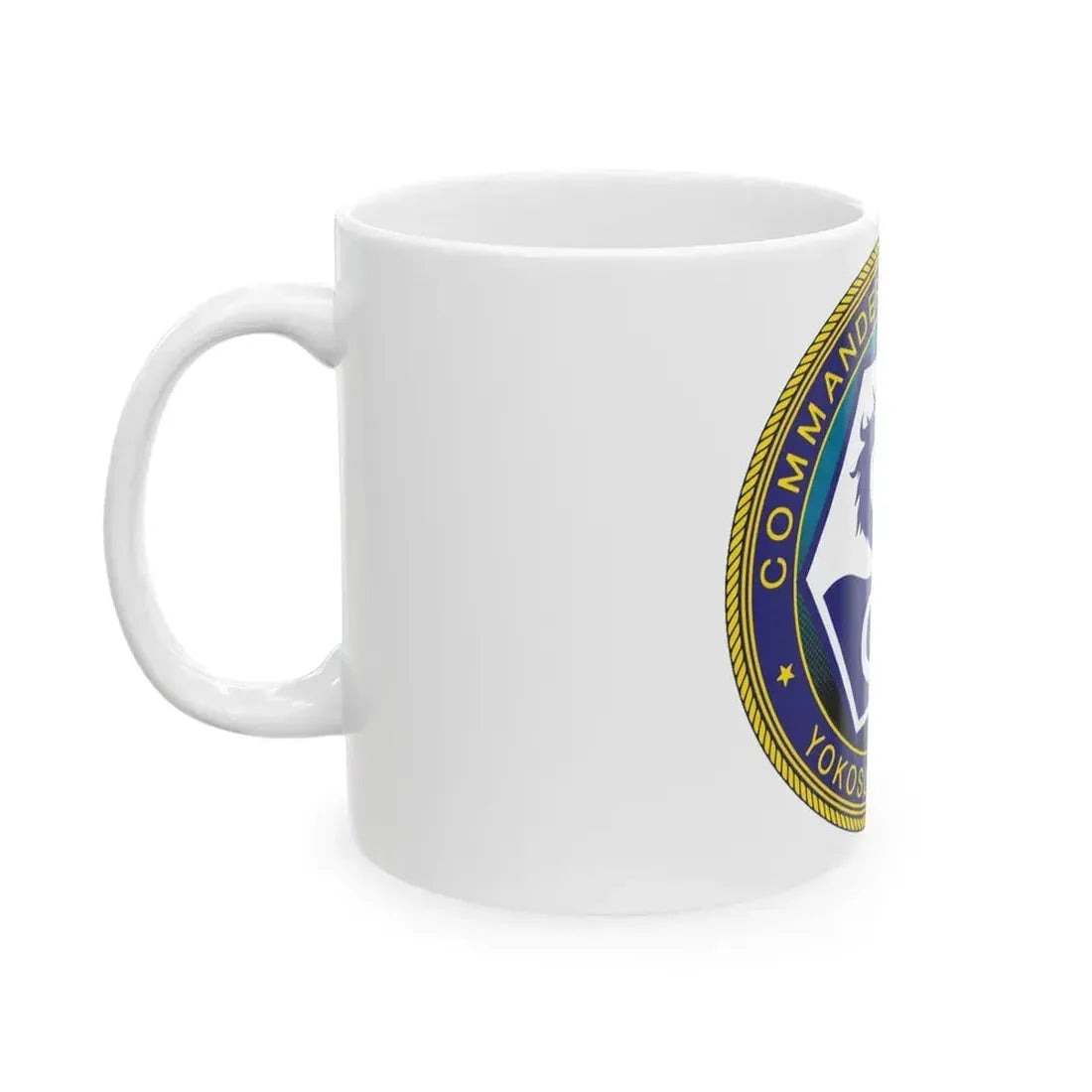 CTF 74 Yokosuka Japan Combined Task Force (U.S. Navy) White Coffee Mug - Go Mug Yourself