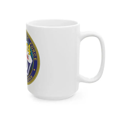 CTF 74 Yokosuka Japan Combined Task Force (U.S. Navy) White Coffee Mug - Go Mug Yourself
