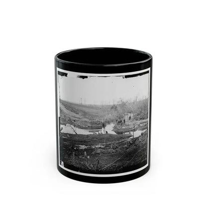 Cub Run, Va.  View With Destroyed Bridge (U.S. Civil War) Black Coffee Mug 11oz - Go Mug Yourself