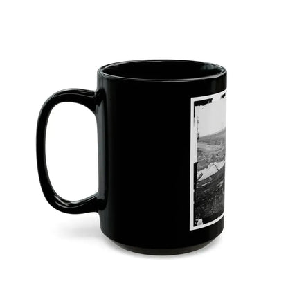 Cub Run, Va.  View With Destroyed Bridge (U.S. Civil War) Black Coffee Mug - Go Mug Yourself