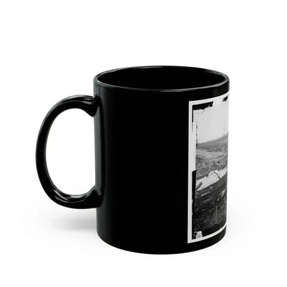 Cub Run, Va.  View With Destroyed Bridge (U.S. Civil War) Black Coffee Mug - Go Mug Yourself