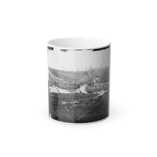 Cub Run, Va.  View With Destroyed Bridge (U.S. Civil War) Color Changing Coffee Mug 11oz Default Title 11oz - Go Mug Yourself