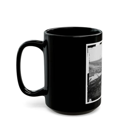 Cub Run, Va. View With Destroyed Bridge (U.S. Civil War) Black Coffee Mug-Go Mug Yourself