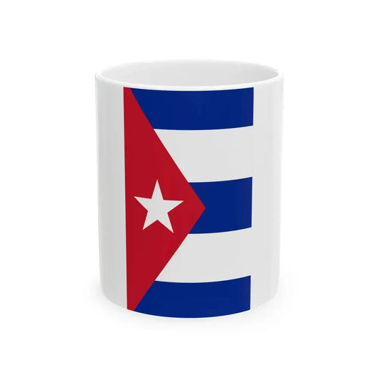 Cuba Air force fin flash (Cuba) White Coffee Mug 11oz - Go Mug Yourself