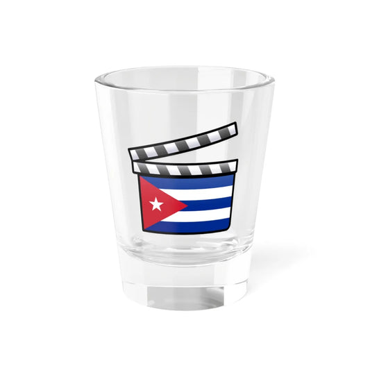 Cuba film clapperboard (Cuba) Shot Glass 1.5oz 1.5oz - Go Mug Yourself
