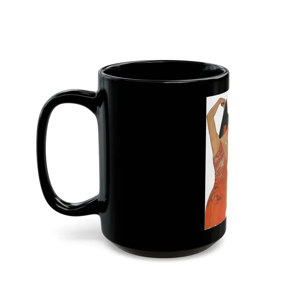 Cuba Libre, Liberty magazine cover, March 2, 1929 - Black Coffee Mug - Go Mug Yourself
