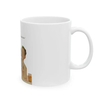 Cuba Libre, Liberty magazine cover, March 2, 1929 - White Coffee Mug - Go Mug Yourself