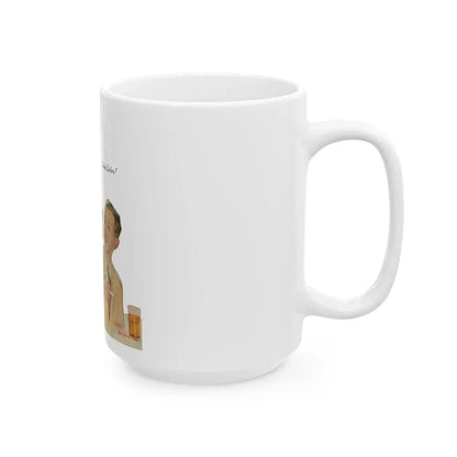 Cuba Libre, Liberty magazine cover, March 2, 1929 - White Coffee Mug - Go Mug Yourself