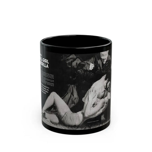 Cuba's Call Girl Guerilla, Adventure, December 1963 - Black Coffee Mug 11oz - Go Mug Yourself