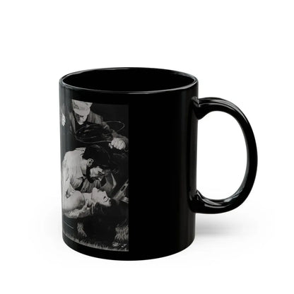 Cuba's Call Girl Guerilla, Adventure, December 1963 - Black Coffee Mug - Go Mug Yourself