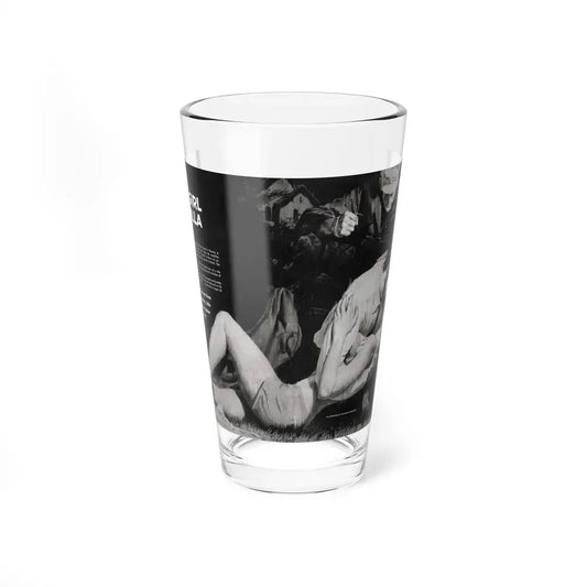 Cuba's Call Girl Guerilla, Adventure, December 1963 - Pint Glass 16oz 16oz - Go Mug Yourself