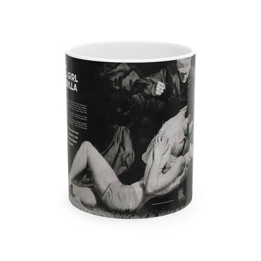 Cuba's Call Girl Guerilla, Adventure, December 1963 - White Coffee Mug 11oz - Go Mug Yourself