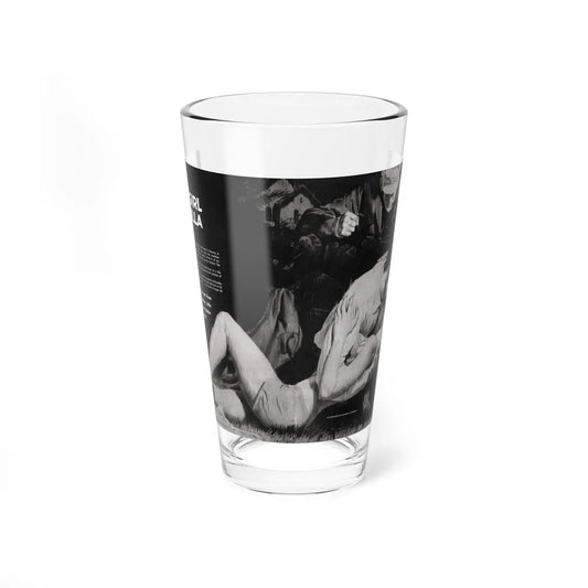 Cuba's Call Girl Guerilla, Adventure, December 1963 - Pint Glass 16oz-16oz-Go Mug Yourself