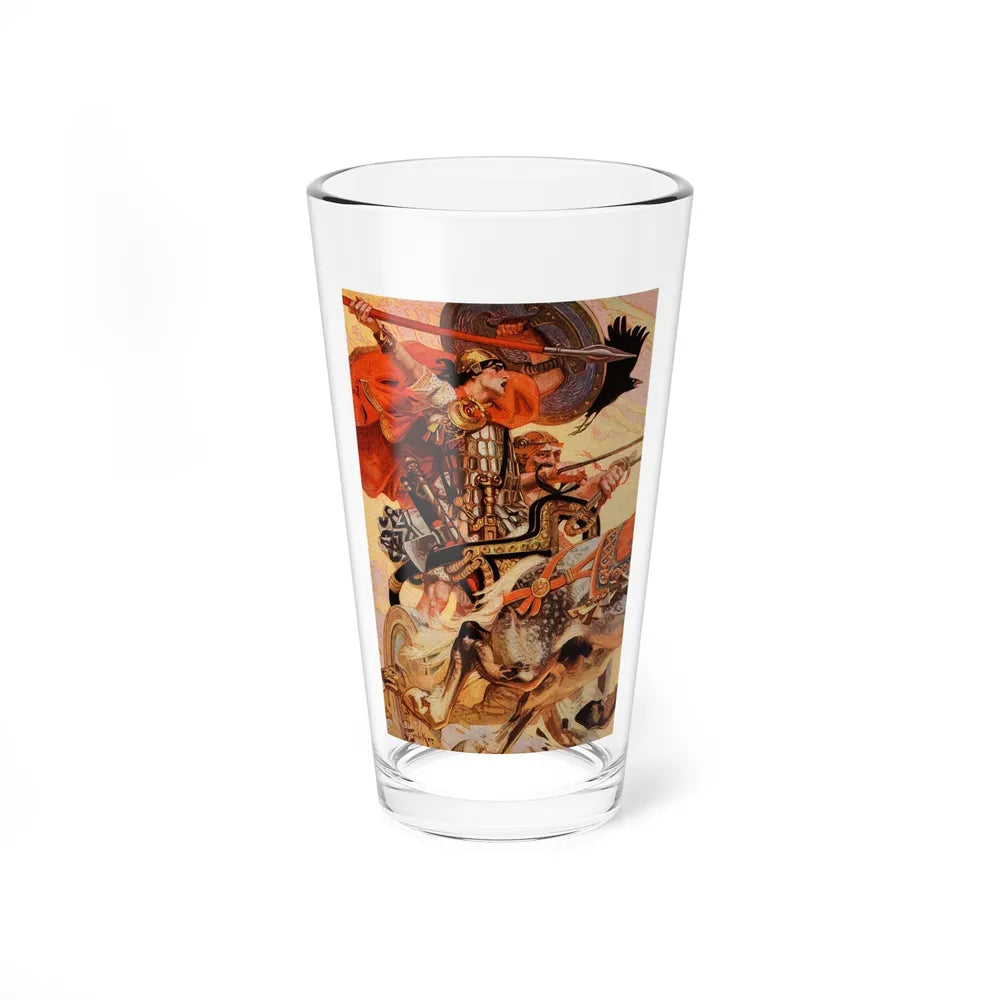 Cuchulain in Battle, The Century Magazine, January 1907 - Pint Glass 16oz-16oz-Go Mug Yourself