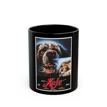 CUJO (TURKISH) 1983 Movie Poster - Black Coffee Mug 11oz - Go Mug Yourself