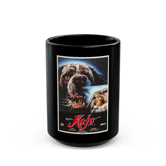 CUJO (TURKISH) 1983 Movie Poster - Black Coffee Mug 15oz - Go Mug Yourself