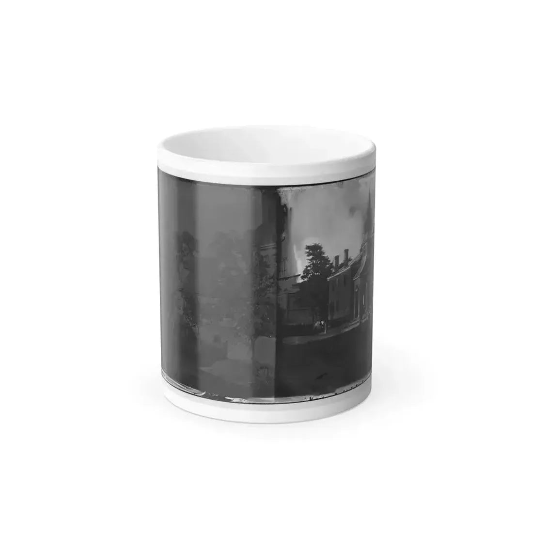 Culpeper Court House, Va.  Court House, With a Group of Confederates Captured at Cedar Mountain on Balcony (U.S. Civil War) Color Changing Coffee Mug 11oz Default Title 11oz - Go Mug Yourself