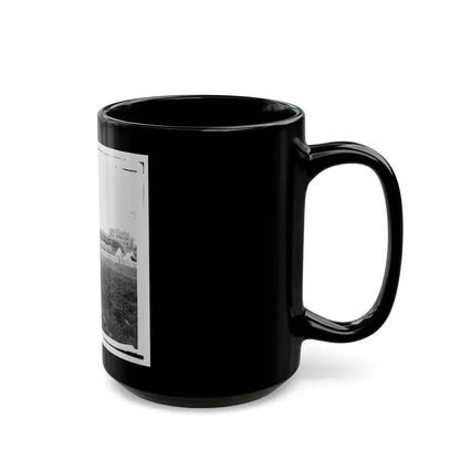 Culpeper Court House, Va. Freight Train On Orange And Alexandria Railroad (U.S. Civil War) Black Coffee Mug - Go Mug Yourself