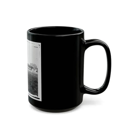 Culpeper Court House, Va. Freight Train On Orange And Alexandria Railroad (U.S. Civil War) Black Coffee Mug - Go Mug Yourself