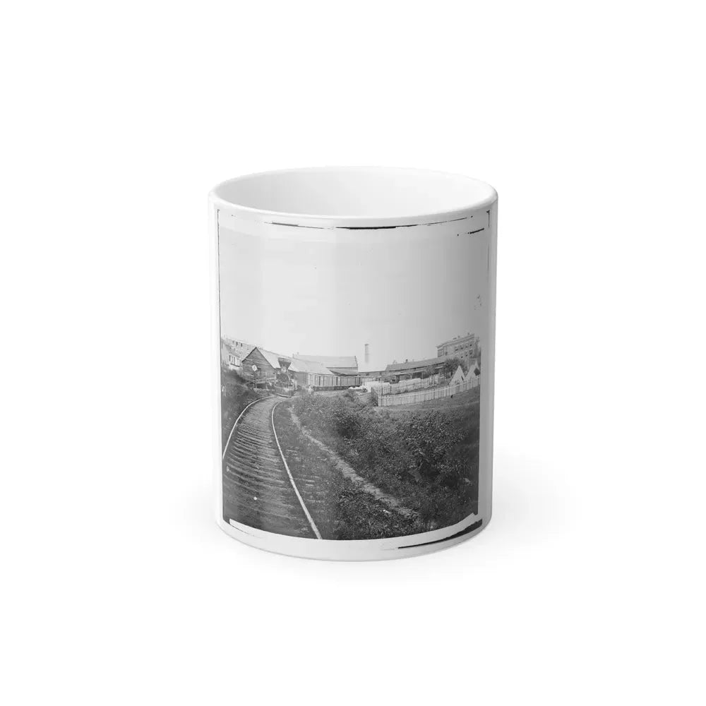 Culpeper Court House, Va. Freight Train on Orange and Alexandria Railroad (U.S. Civil War) Color Changing Coffee Mug 11oz Default Title 11oz - Go Mug Yourself
