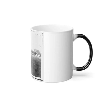 Culpeper Court House, Va. Freight Train on Orange and Alexandria Railroad (U.S. Civil War) Color Changing Coffee Mug 11oz - Go Mug Yourself