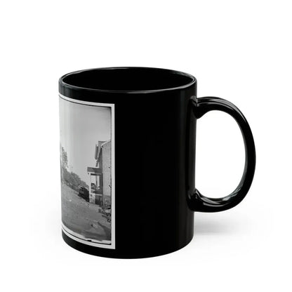 Culpeper Court House, Va. Street Scene (U.S. Civil War) Black Coffee Mug - Go Mug Yourself