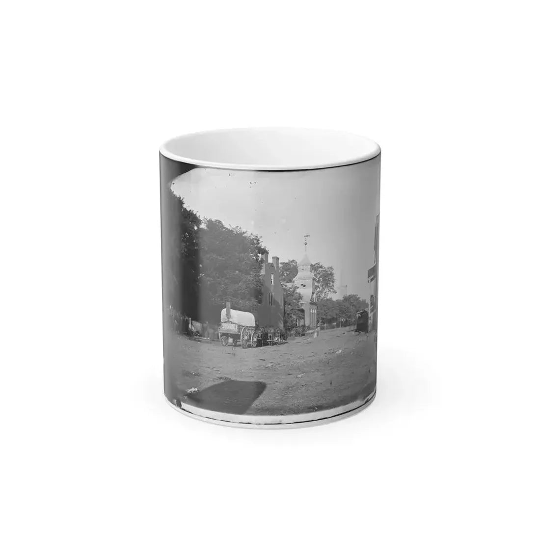 Culpeper Court House, Va. Street Scene (U.S. Civil War) Color Changing Coffee Mug 11oz - Go Mug Yourself