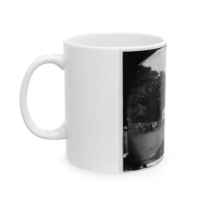 Culpeper Court House, Va. Street Scene (U.S. Civil War) White Coffee Mug - Go Mug Yourself
