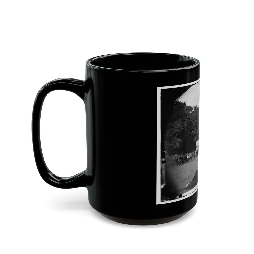 Culpeper Court House, Va. Street Scene (U.S. Civil War) Black Coffee Mug-Go Mug Yourself