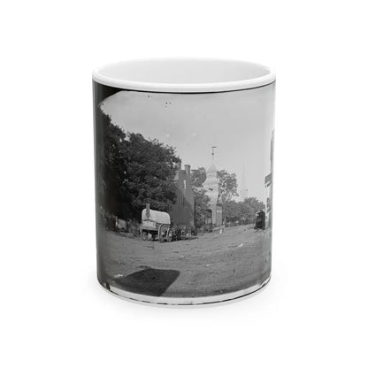 Culpeper Court House, Va. Street Scene (U.S. Civil War) White Coffee Mug-11oz-Go Mug Yourself