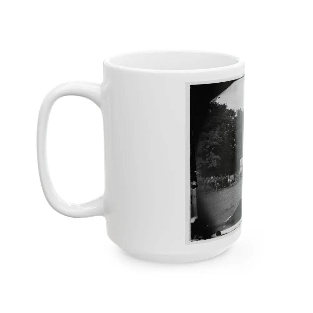 Culpeper Court House, Va. Street Scene (U.S. Civil War) White Coffee Mug-Go Mug Yourself