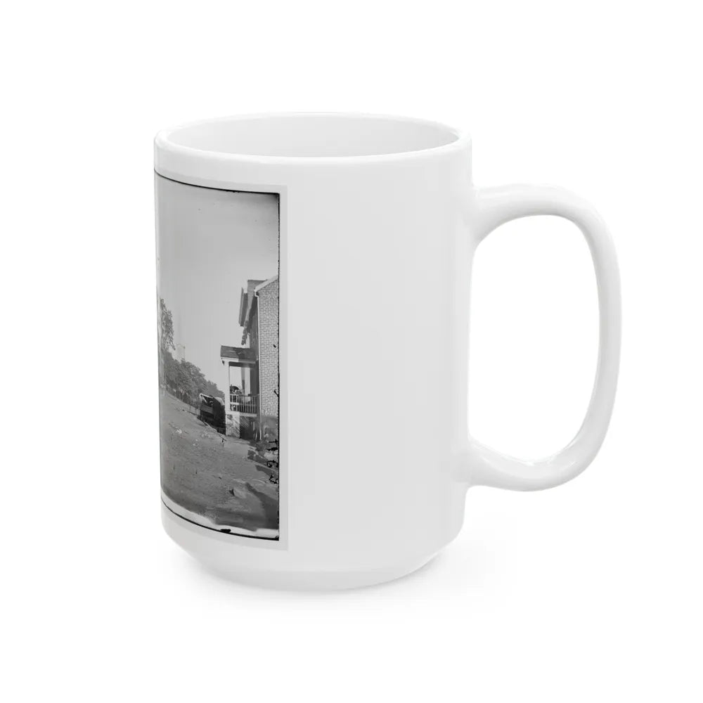 Culpeper Court House, Va. Street Scene (U.S. Civil War) White Coffee Mug-Go Mug Yourself