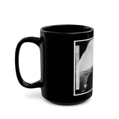 Culpeper, Va. Approach To Town, With Photographer's Wagon In Foreground (U.S. Civil War) Black Coffee Mug - Go Mug Yourself