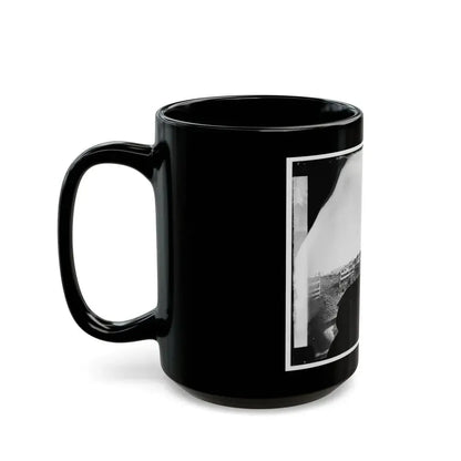 Culpeper, Va. Approach To Town, With Photographer's Wagon In Foreground (U.S. Civil War) Black Coffee Mug - Go Mug Yourself