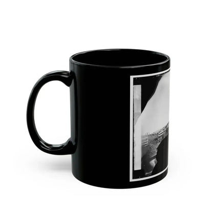 Culpeper, Va. Approach To Town, With Photographer's Wagon In Foreground (U.S. Civil War) Black Coffee Mug - Go Mug Yourself