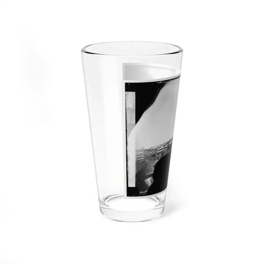 Culpeper, Va. Approach To Town, With Photographer's Wagon In Foreground (U.S. Civil War) Pint Glass 16oz - Go Mug Yourself
