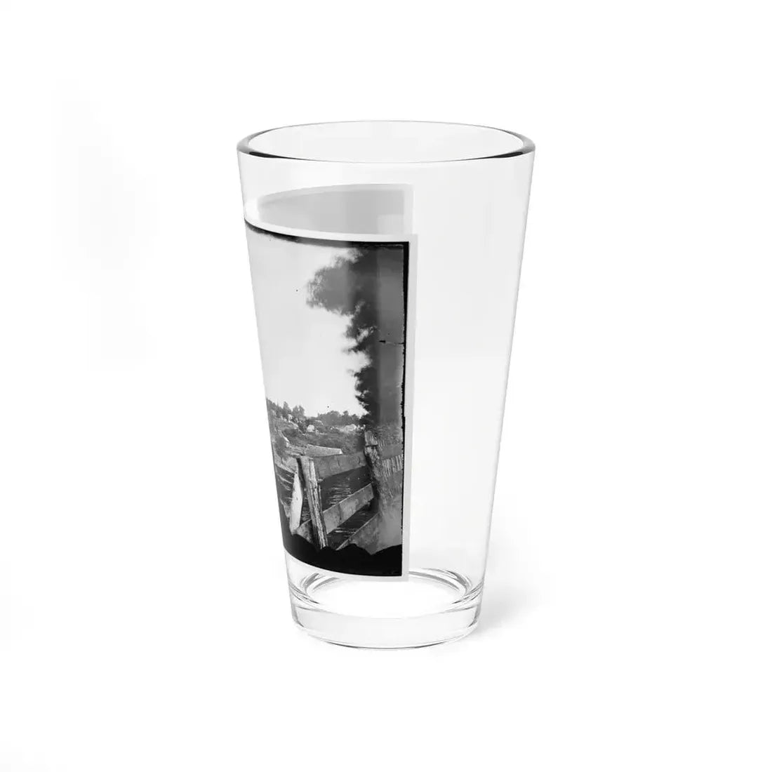 Culpeper, Va. Approach To Town, With Photographer's Wagon In Foreground (U.S. Civil War) Pint Glass 16oz - Go Mug Yourself