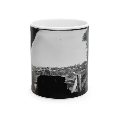 Culpeper, Va. Approach To Town, With Photographer's Wagon In Foreground (U.S. Civil War) White Coffee Mug 11oz - Go Mug Yourself