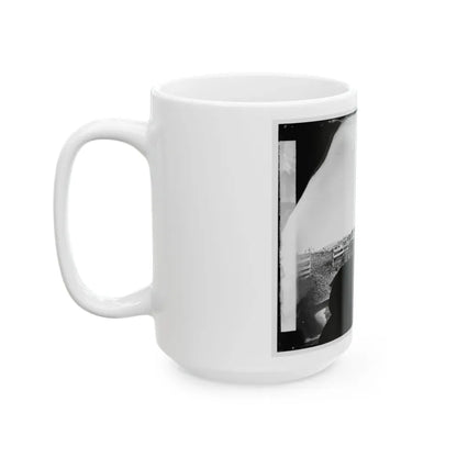 Culpeper, Va. Approach To Town, With Photographer's Wagon In Foreground (U.S. Civil War) White Coffee Mug - Go Mug Yourself