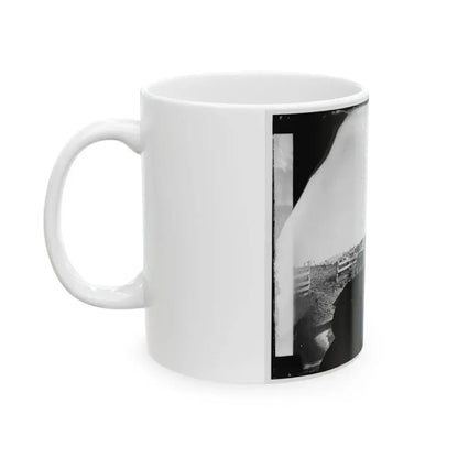Culpeper, Va. Approach To Town, With Photographer's Wagon In Foreground (U.S. Civil War) White Coffee Mug - Go Mug Yourself